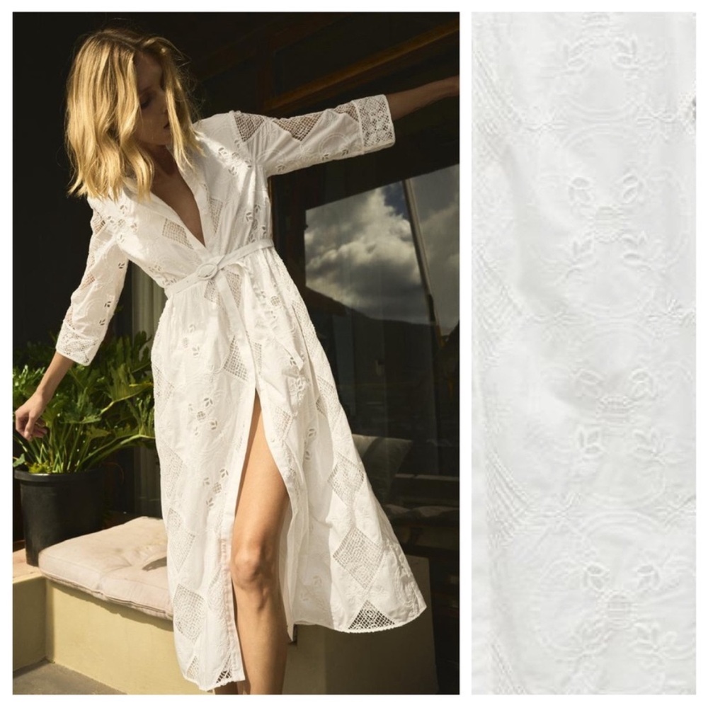 Zara Embroidered Dress